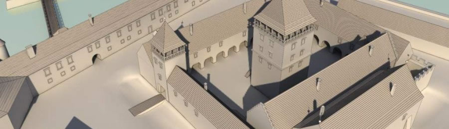 Vodný hrad - vizualizácie